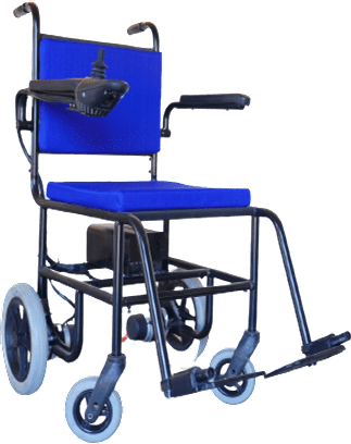 Non foldable powered wheelchair
